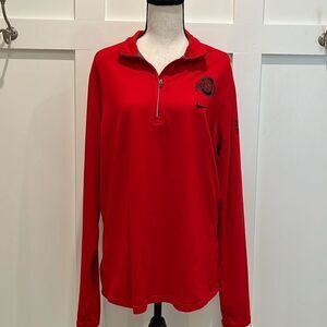 Nike Dri-Fit Ohio State Buckeyes 1/4 Zip Pullover